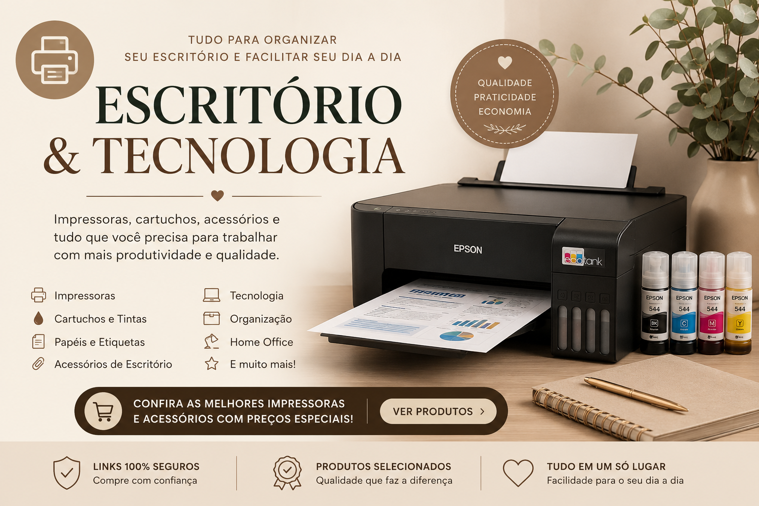 🖨️ Escritório & Tecnologia