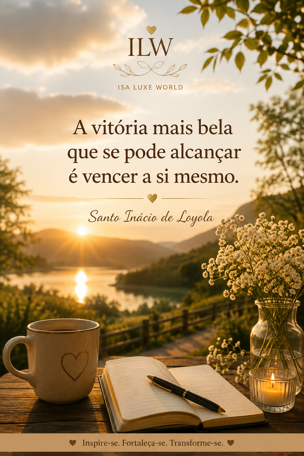 Mensagem 02 “A vitória mais bela que se pode alcançar é vencer a si mesmo.”
