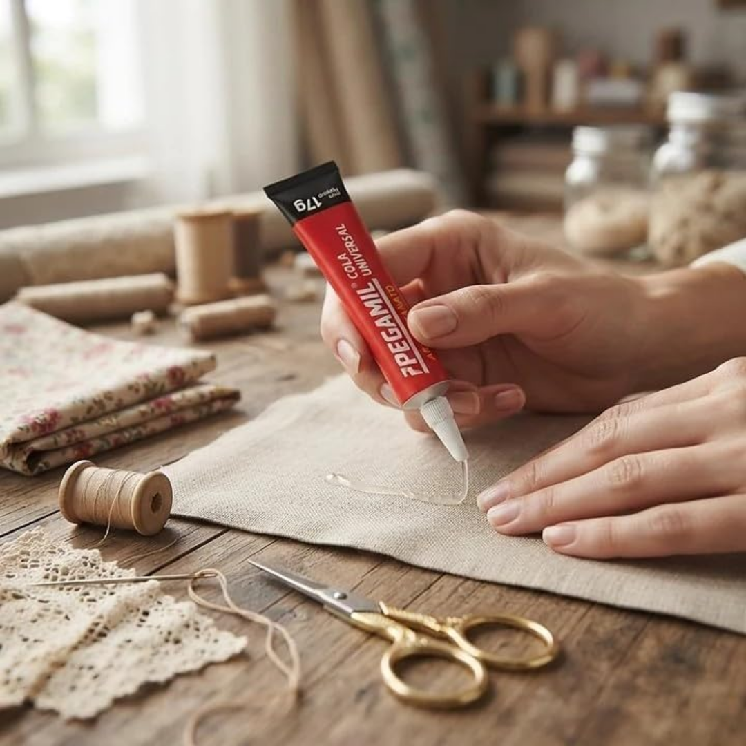 👀✨Sait - Cola, Pegamil, Para Artesanato, Universal, 17g